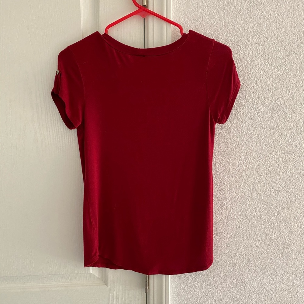 Soft Red Top - Picture 2 of 4